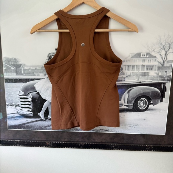 Lululemon Align Waist Length Racerback 6 Roasted Brown - Picture 2 of 2
